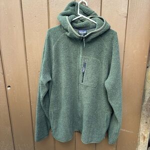 Patagonia Men's Reclaimed Fleece Jacket Size XXL Green